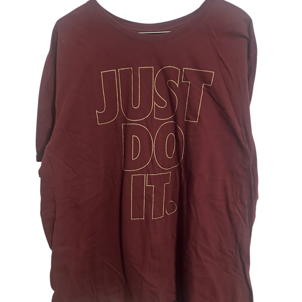 Nike Burgundy Athletic Tee
